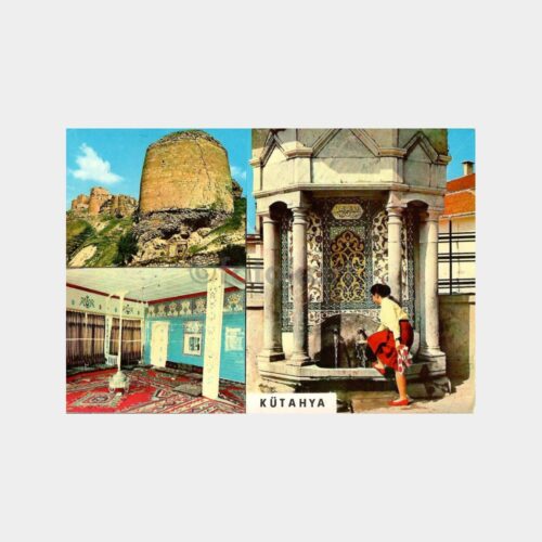 Kütahya 3 Görünüm Kartpostal