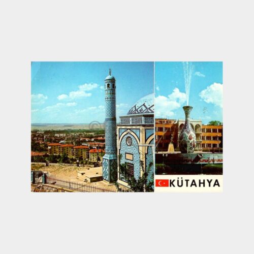 Kütahya Şehirden 2 Görünüş Kartpostal