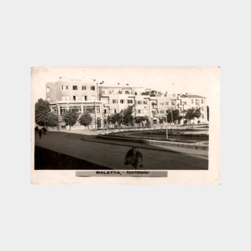1950 Malatya Apartmanlar Görünüş Fotokart