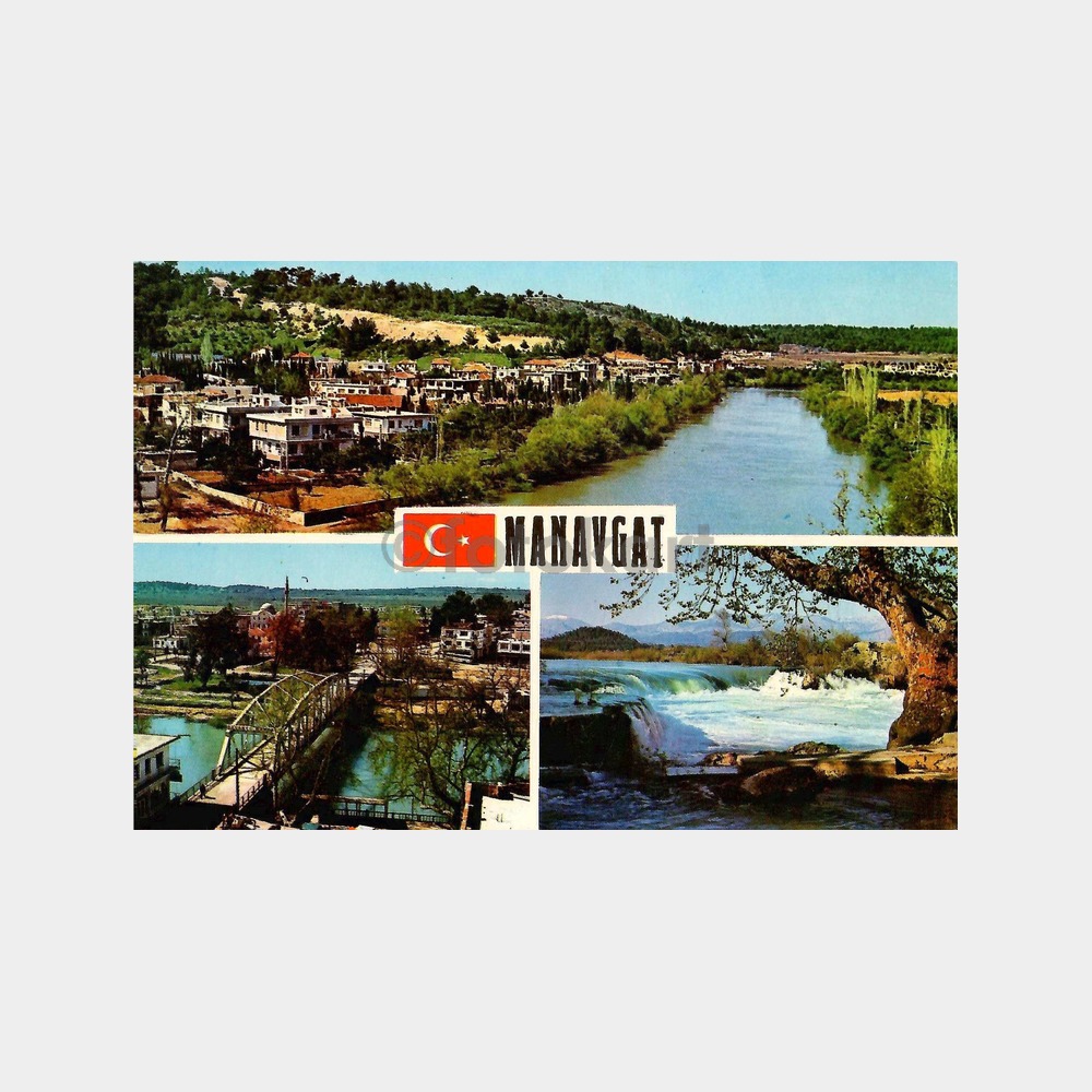 Manavgat 3 Görünüş Kartpostal