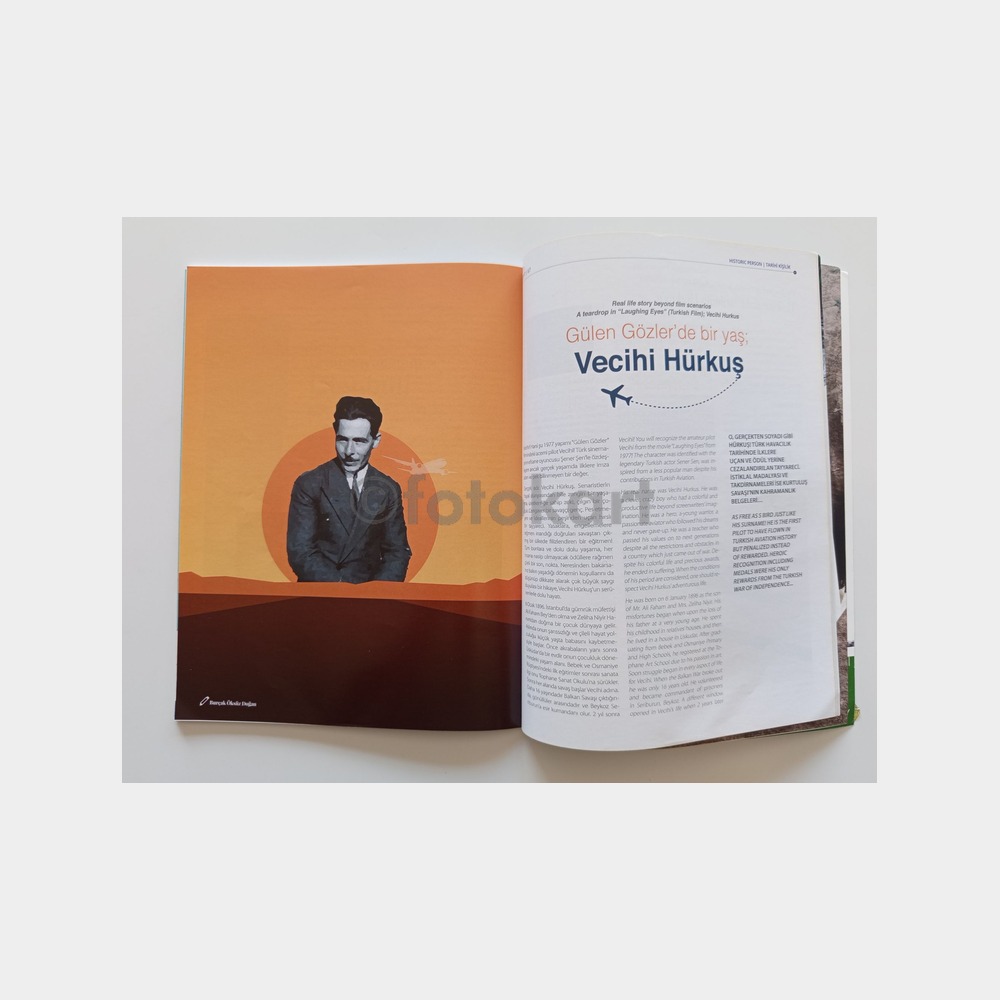 2017 Marmara Life Dergisi, Vecihi Hürkuş-Türk Havacılık Tarihi Yazı - Görsel 2