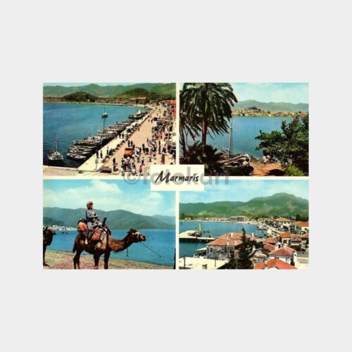 Marmaris 4 Değişik Görünüş Kartpostal