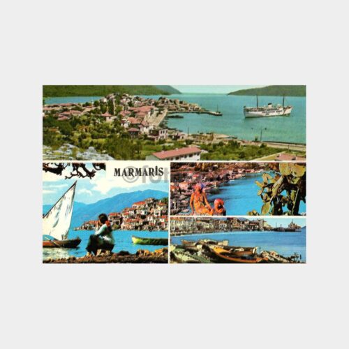 Marmaris 4 Değişik Görünüş Kartpostal
