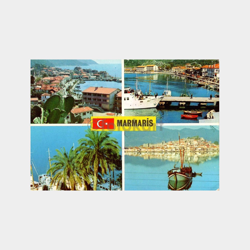 Marmaris 4 Görünüş Kartpostal