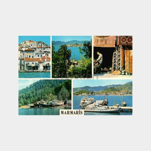 Marmaris 5 Muhtelif Görünüş Kartpostal