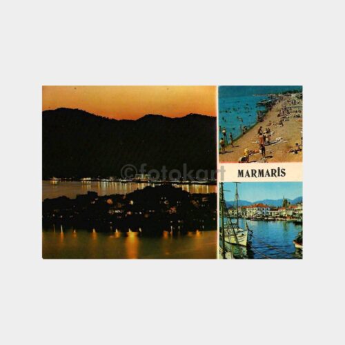 Marmaris Gece Görünüşü Kartpostal