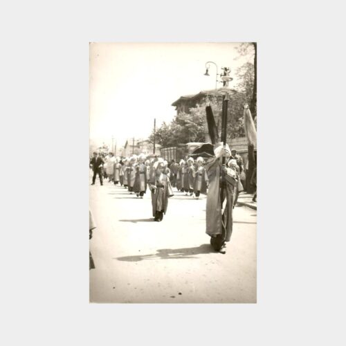 1966 Mehter Çocuklar Törende Fotoğraf