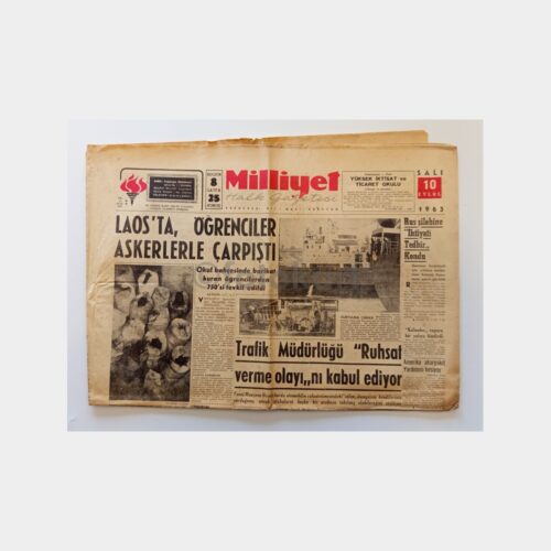 Milliyet Gazetesi, Laos Çatışma 10 Eylül 1963