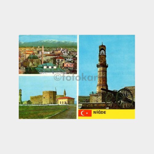 Niğde 3 Görünüş Kartpostal