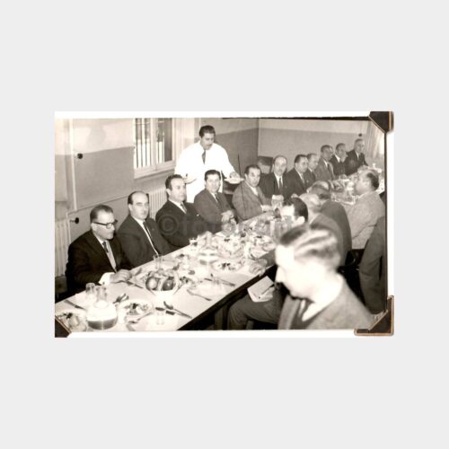 1964 Osmanlı Bankası Personel Yemeği Fotoğraf