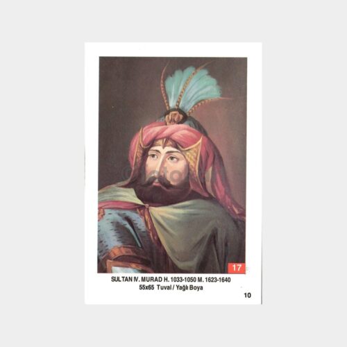 Osmanlı XVII. Padişahı IV. Murad Kartpostal