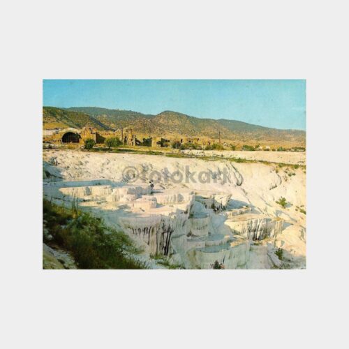 1981 Pamukkale Travertenler Kartpostal