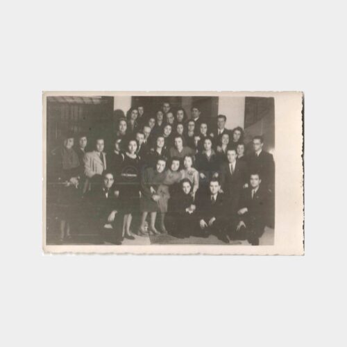 1949 Park Otell Tabiiye Çayında Grup Fotoğraf