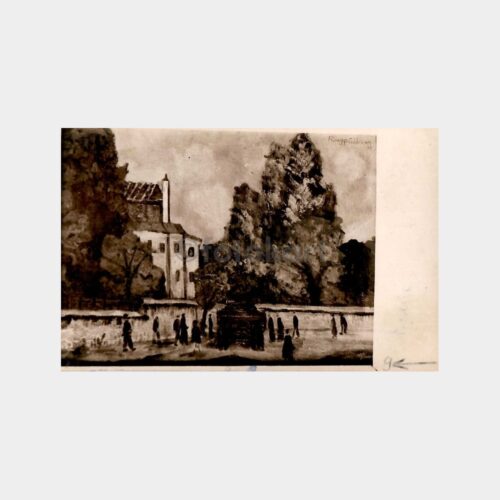 Ressam Ragıp Gökcan Tablo Fotoğraf