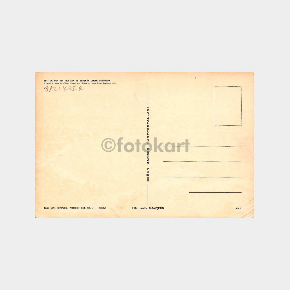 Seyitgazi'den Zeytinli Ada ve Erdek Kartpostal - Görsel 2