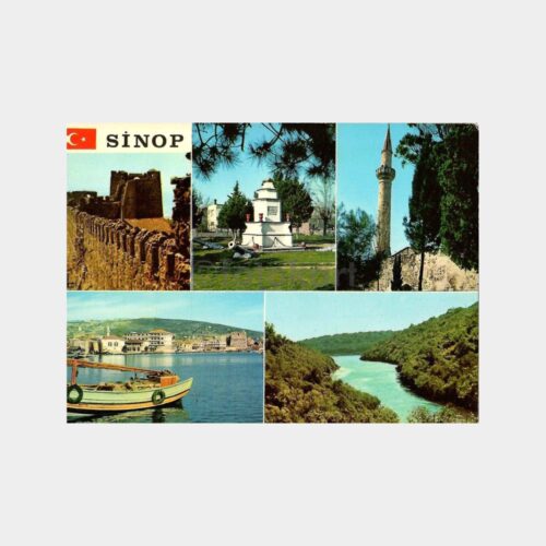 Sinop 5 Değişik Görünüş Kartpostal