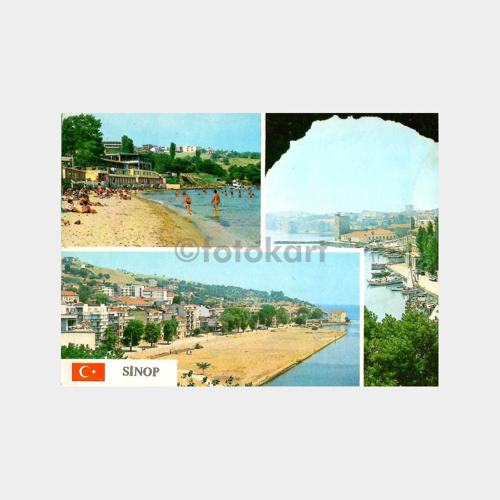 Sinop Denizden 3 Görünüş Kartpostal