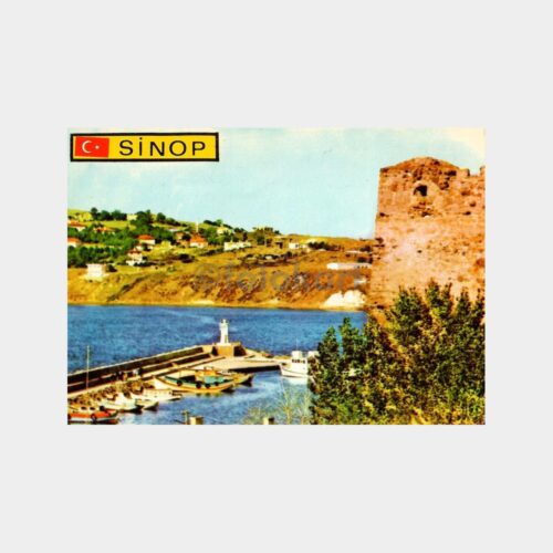 Sinop Kale ve Fener Kartpostal