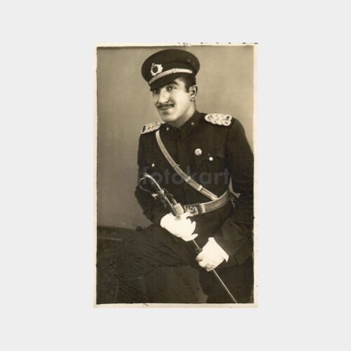 1940 Subay Öğrenci Tören Formalı Fotoğraf