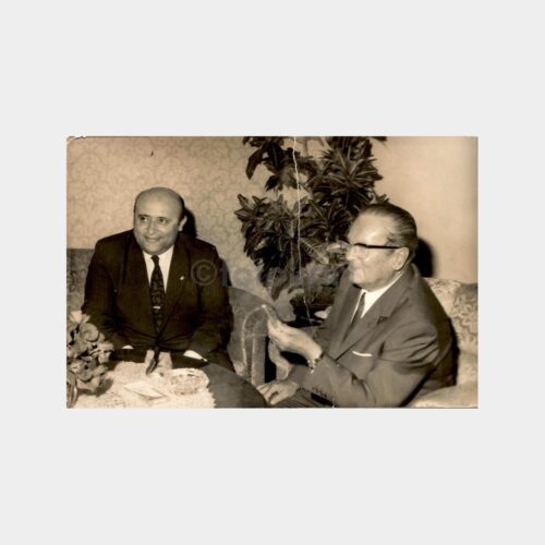 1968 Süleyman Demirel Tito Ziyareti Fotoğrafı