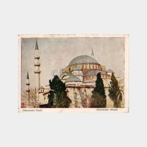 1955 Süleymaniye Camii Kartpostal