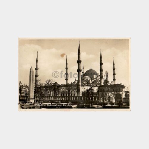 Sultanahmet Camii Görünüş Kartpostal