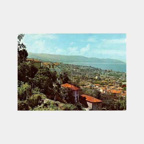 1969 Trabzon Genel Görünüş Kartpostal