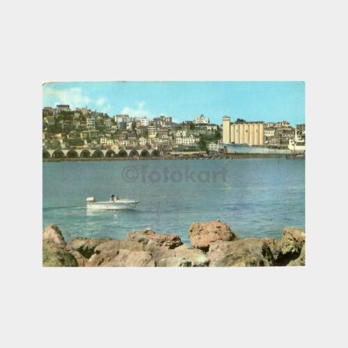 1969 Trabzon Liman Genel Görünüş  Kartpostal