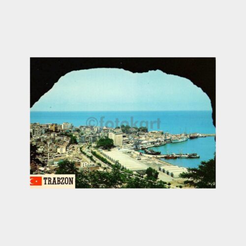 Trabzon - Mağaradan Limanın Görünüşü Kartpostal