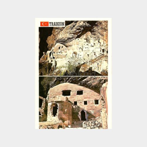 Trabzon Sümela Meryemana Manastırı Kartpostal