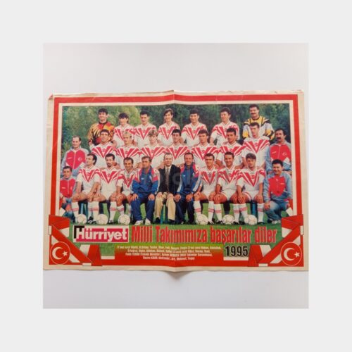 1995 Türk Milli Futbol Takımı Posteri