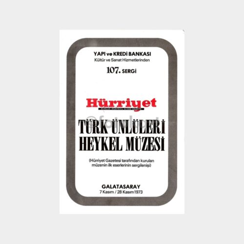 1973 Türk Ünlüleri Heykel Müzesi Broşürü