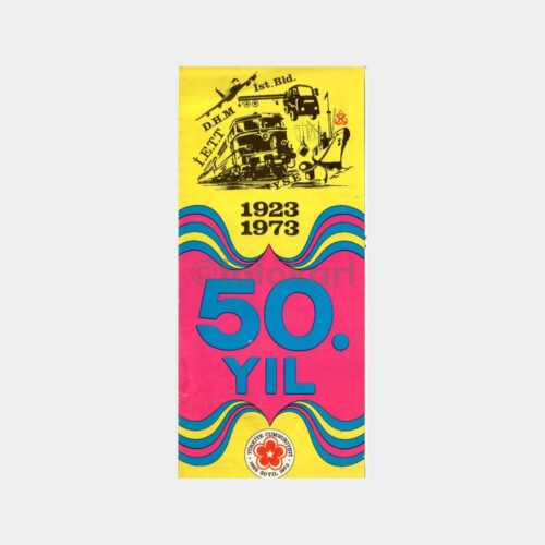 Ulaşımda 50 Yıl 1973 Broşür