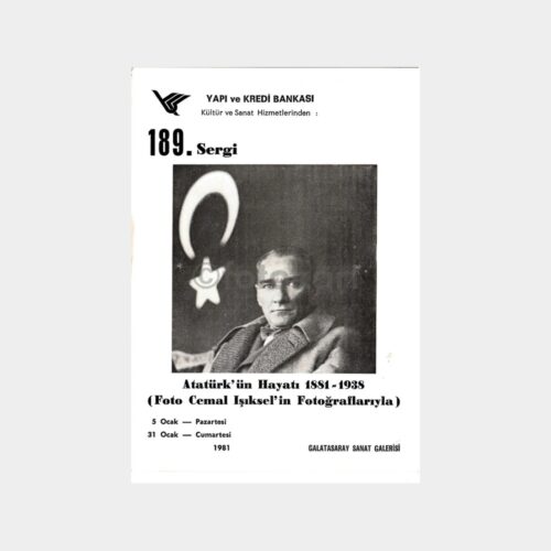 Yapı Kredi Bankası - Atatürk'ün Hayatı Sergi Broşürü