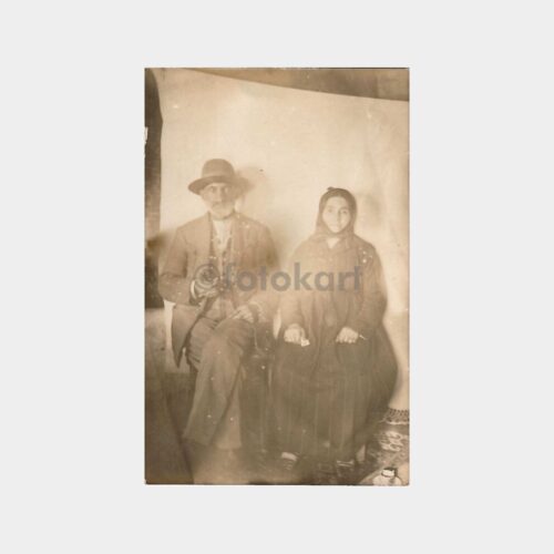 1936 Yaşlı Çift Fotoğraf