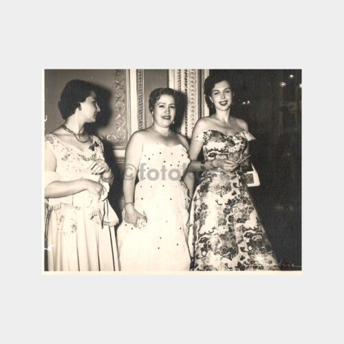 1940'lı Yıllar Şık Kadınlar Eğlence Konulu Fotoğraf