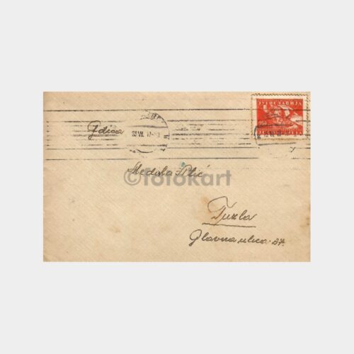 1917 Yugoslavya Bosna Zarf