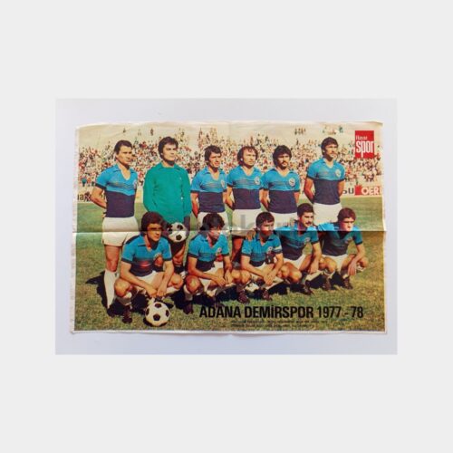 1977-78 Hayat, Adana Demirspor Posteri