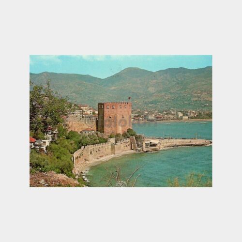 Alanya Kaleden Limana Bir Bakış Kartpostal