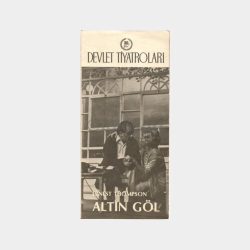 1984 Altın Göl Devlet Tiyatroları Oyun Programı