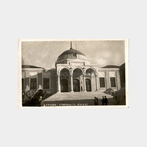 1930 Ankara Etnografya Müzesi Fotokart