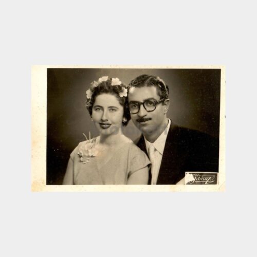 1956 Ankara Foto Yılmaz Gelin Damat Fotoğraf