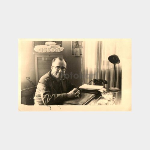 1954 Ankara Subay Çalışma Masası Fotoğraf