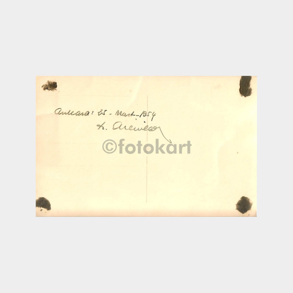 1954 Ankara Subay Çalışma Masası Fotoğraf - Görsel 2