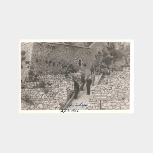 1966 Antakya Saint Pierre Kilisesi Girişi Fotoğraf
