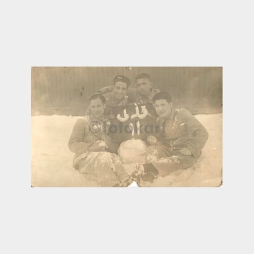 1927 Askerler Kış Hatırası Fotoğraf