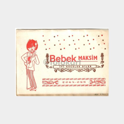 Bebek Maksim Gazinosu Fotoğraf Saklama Kartonu