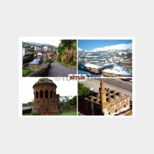Bitlis 4 Görünüş Kartpostal