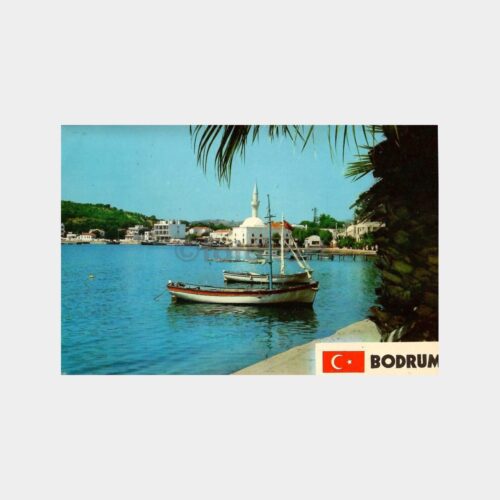 Bodrum Limandan Görünüş Kartpostal
