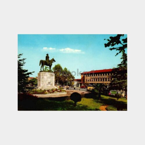 Bursa Atatürk Heykeli ve Hükümet Meydanı Kartpostal